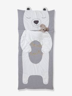 Wohlfühl-Ecken für die 3 bis 6-jährigen-Bettwäsche & Dekoration-Kinder-Bettwäsche-Gästematratze, Gästebett-Kinder Schlafsack "Teddy"