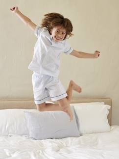 Junge-Pyjama, Overall-Jungen Sommer-Schlafanzug, personalisierbar