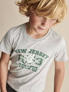 Junge-T-Shirt, Poloshirt, Unterziehpulli-T-Shirt-Jungen Sport T-Shirt BASIC Oeko-Tex