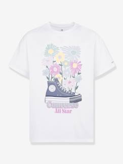 Mädchen-T-Shirt, Unterziehpulli-Mädchen T-Shirt CONVERSE mit Sneaker-Print