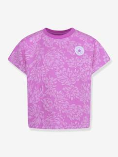 Fille-T-shirt, sous-pull-T-shirt-T-shirt motif floral CONVERSE