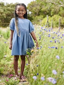 Fille-Robe en denim fille