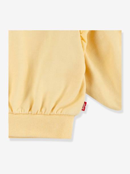 Mädchen Sweatshirt Levi's mit Bio-Baumwolle hellgelb 