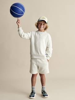 T-shirts & Blusen-Junge-Sportbekleidung-Jungen Sport-Set: Sweatshirt & Shorts Oeko-Tex