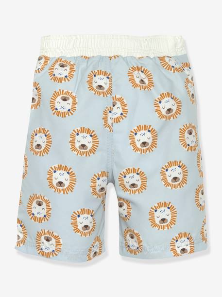 Baby Windelbadeshorts LÄSSIG blau bedruckt+weiß bedruckt+weiß gestreift 