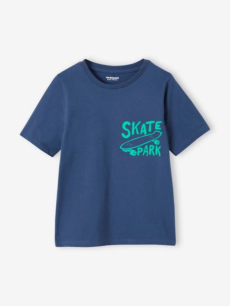 Pyjashort skate garçon bleu océan 