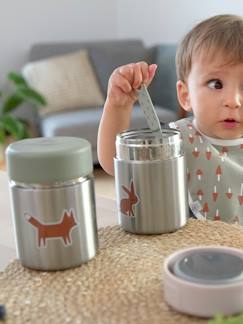 Babyartikel-Essen-Essgeschirr, Geschirrset-Isolierbehälter aus Edelstahl LÄSSIG
