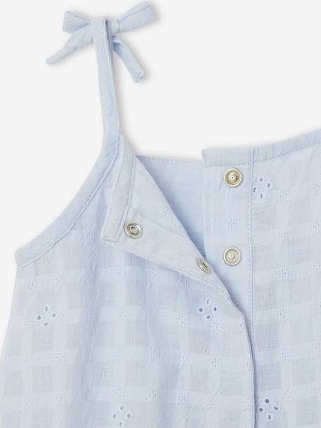 Baby Sommer-Overall himmelblau 