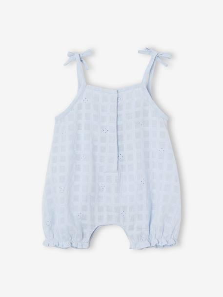 Baby Sommer-Overall himmelblau 