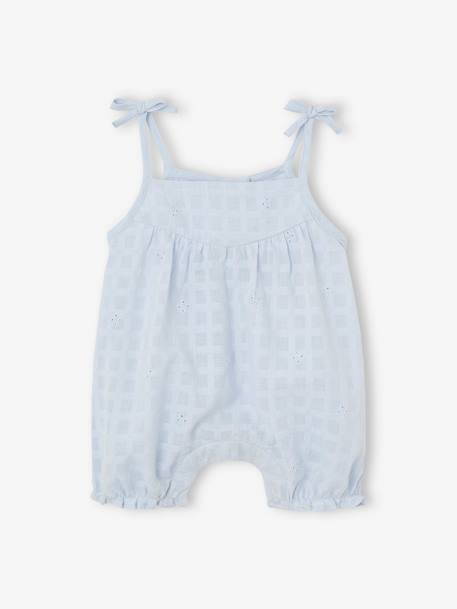 Baby Sommer-Overall himmelblau 