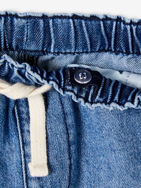 Jungen Jeans-Shorts mit Schlupfbund Oeko-Tex blue stone+double stone 