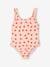 Maillot de bain 1 pièce imprimé pastèques fille rose imprimé 