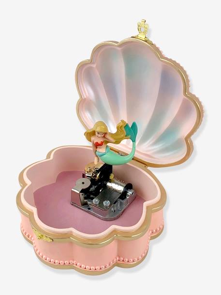 Kinder Spieldose Collector Meerjungfrau und Muschel TROUSSELIER rosa 