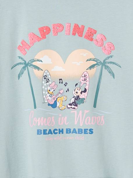 Tee-shirt fille Disney Daisy & Minnie® bleu grisé 