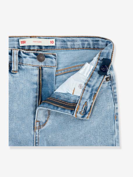 Jean coupe flare fille Levi's® denim bleached+stone 