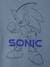 Sweat garçon Sonic® the Hedgehog bleu grisé 