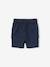 Baby Shorts aus Leinenmix nachtblau 