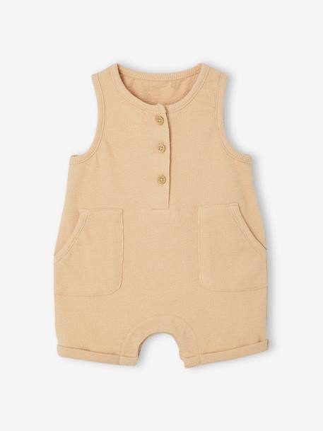 Combi-short naissance beige 