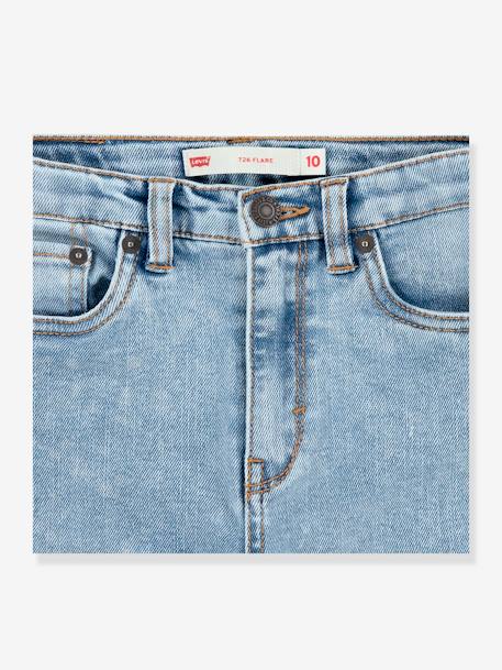 Jean coupe flare fille Levi's® denim bleached+stone 
