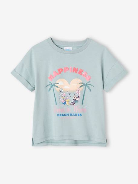 Tee-shirt fille Disney Daisy & Minnie® bleu grisé 