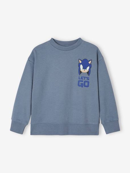 Jungen Sweatshirt The Hedgehog SONIC blaugrau 