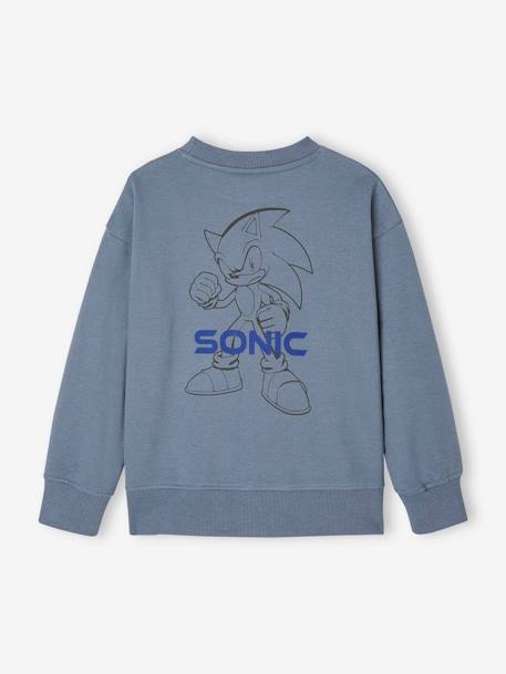 Jungen Sweatshirt The Hedgehog SONIC blaugrau 