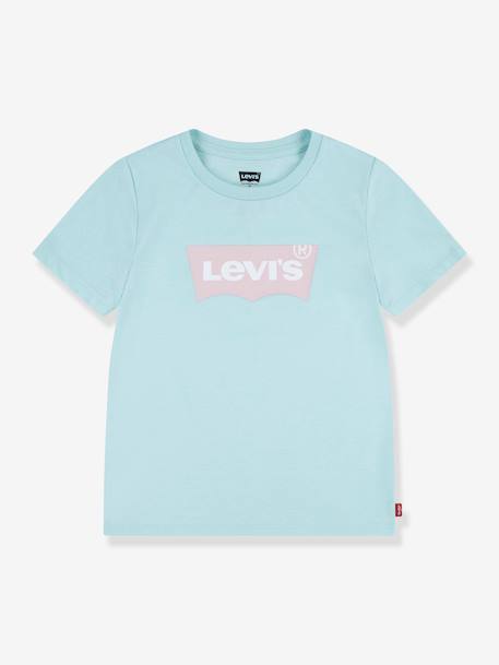 Mädchen T-Shirt Batwing Levi's mintgrün+weiß 