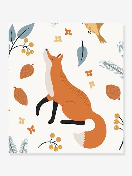 Affiche Fox Of The Woods LILIPINSO marron 