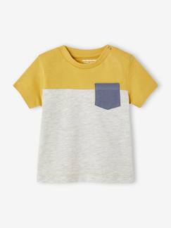 Baby-Jungen Baby T-Shirt, Colorblock