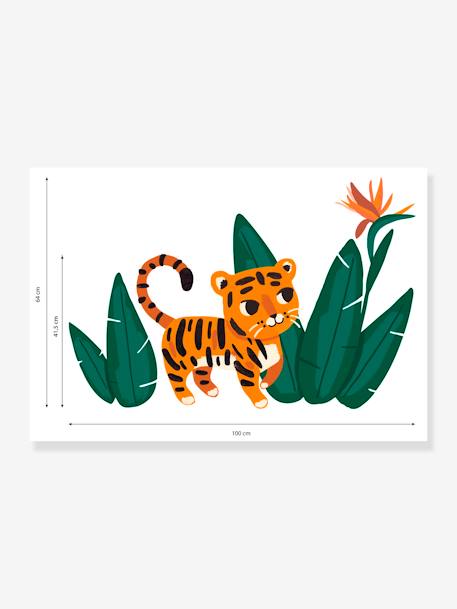 Stickers Jungle & Tigre LILIPINSO vert 