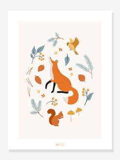 Linge de maison et décoration-Décoration-Cadre, affiche, pêle-mêle-Affiche Fox Of The Woods LILIPINSO