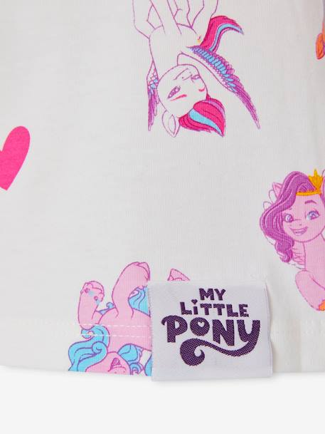 Pyjashort fille My Little Pony® blanc imprimé 