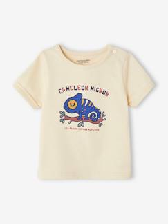 Tee-shirt caméléon bébé manches courtes