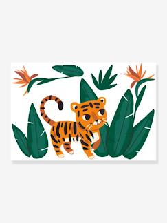 Bettwäsche & Dekoration-Dekoration-Tapete, Sticker-Kinderzimmer Wandtattoo Dschungel & Tiger LILIPINSO