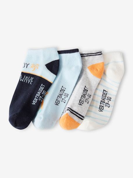 4er-Pack Jungen Socken Oeko-Tex himmelblau 
