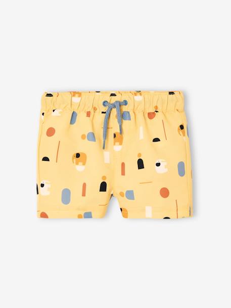 Jungen Baby Badehose Oeko-Tex hellgelb 