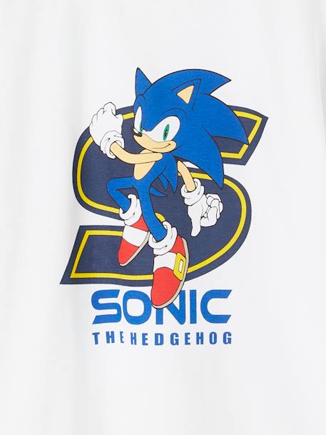 Tee-shirt garçon Sonic® the Hedgehog blanc 