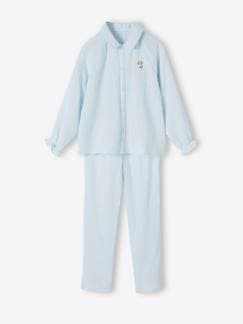 Fille-Pyjama, surpyjama-Pyjama fille chemise à pois scintillant personnalisable