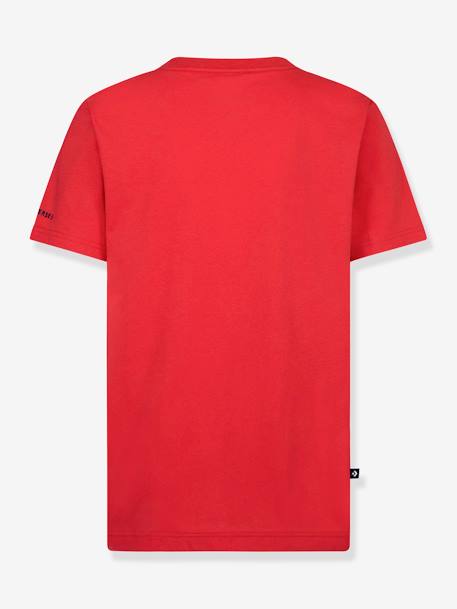 Jungen T-Shirt Chuck Patch CONVERSE, Bio-Baumwolle rot 