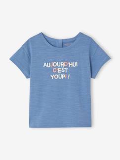 T-shirts & Blusen-Baby-T-Shirt, Unterziehpulli-T-Shirt-Jungen Baby T-Shirt mit Message-Print