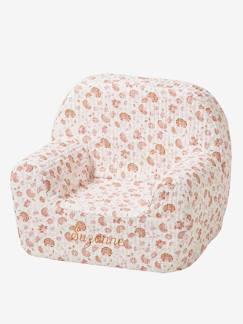 Zimmer und Aufbewahrung-Zimmer-Stuhl, Hocker, Sessel-Sessel-Kinder Sessel INDIAN FOLK mit Musselinbezug, personalisierbar