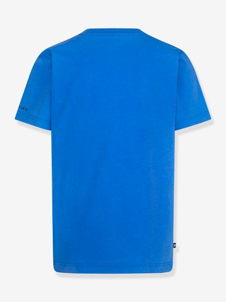 Jungen T-Shirt Chuck Patch CONVERSE, Bio-Baumwolle elektrisch blau 
