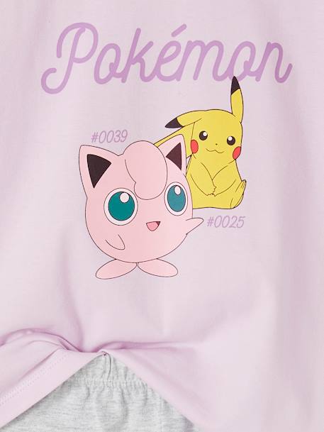 Pyjashort bicolore fille Pokemon® lavande 