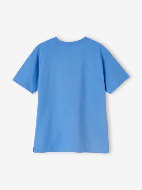 Jungen T-Shirt Oeko-Tex azurblau 