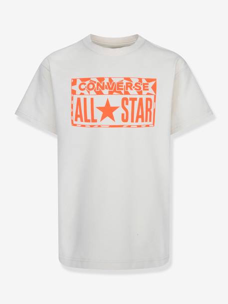 T-shirt manches courtes CONVERSE beige 