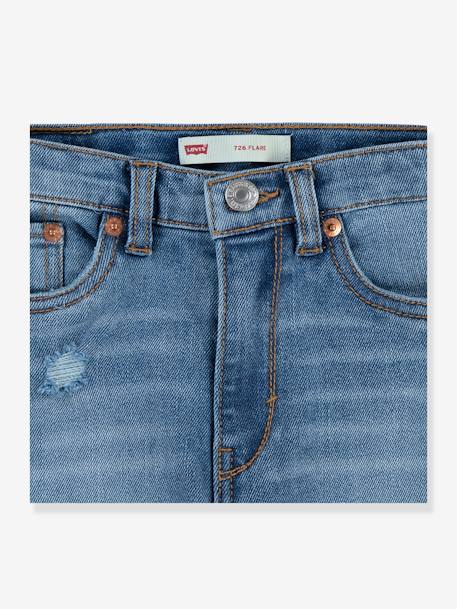 Jean coupe flare fille Levi's® denim bleached+stone 