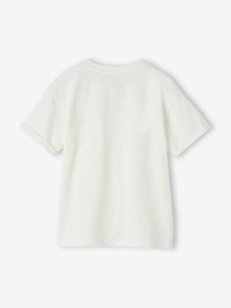 Jungen Henley-Shirt mit Recycling-Baumwolle BASIC azurblau+wollweiß 