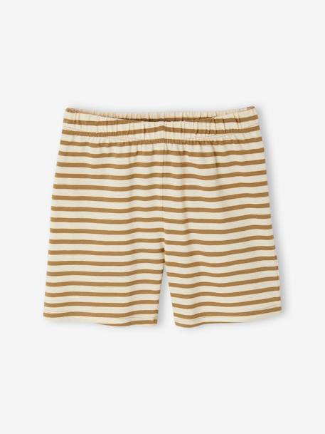 Lot de 2 pyjashorts tigre garçon kaki 