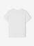 T-shirt uni Basics garçon manches courtes blanc 