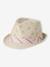 Jungen Baby Strohhut mit Hutband beige 